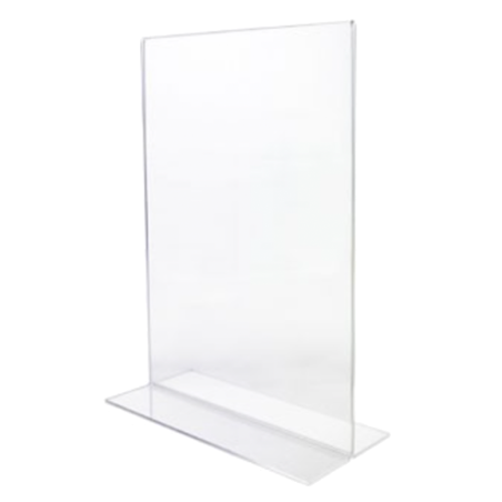 Porte-Menu en Acrylique pour Comptoir