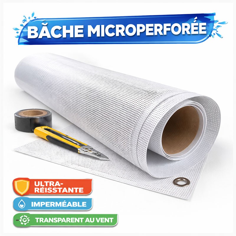 BACHE MICROPERFORÉ