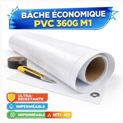 BACHE ÉCO PVC 360g M1