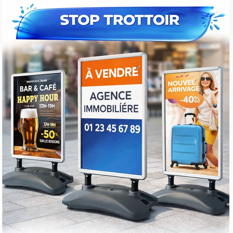 Stop trottoir publicitaire