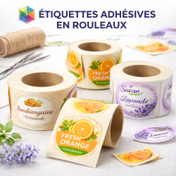 Étiquette en rouleau