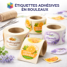 Étiquette en rouleau