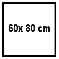 60 x 80 cm
