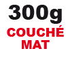 300g Couché Mat