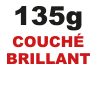 135g Couché Brillant