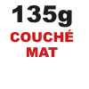 135g Couché Mat