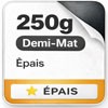 250g Couché Demi Mat