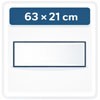 63 x 21cm