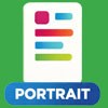 Orientation en Portrait